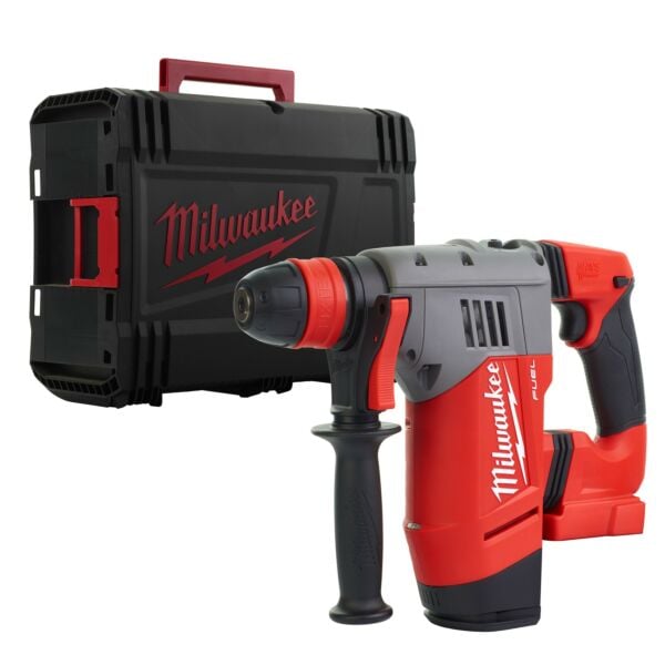 Buy Milwaukee M18CHPX-0X M18 FUEL™ 18V SDS+ Hammer Drill (Body Only) with Case by Milwaukee for only £311.44
