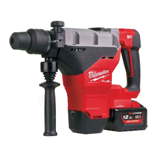 Buy Milwaukee M18FHM-121C M18 FUEL™ 18V SDS-Max Breaking Hammer Drill Kit - 12Ah Battery, Charger and Case by Milwaukee for only £767.98