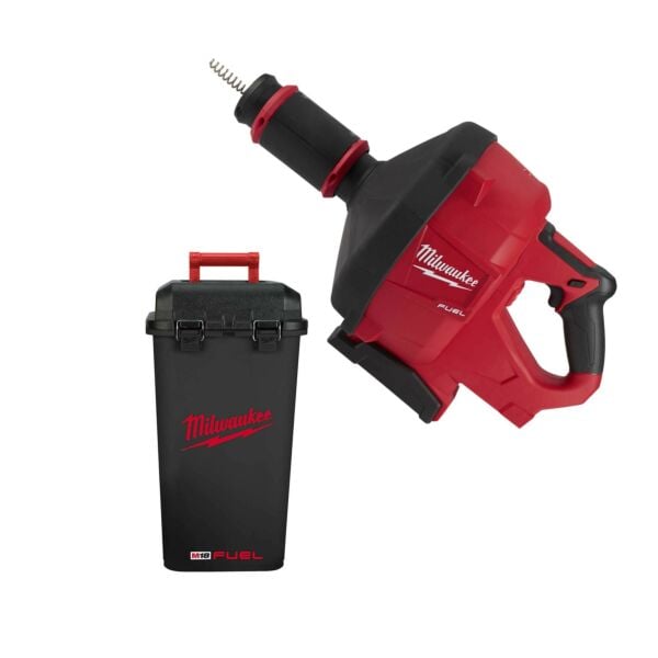 Buy Milwaukee M18FDCPF10-0C M18 FUEL Drain Cleaner Power Feed 10mm - Body Only with Case by Milwaukee for only £306.00