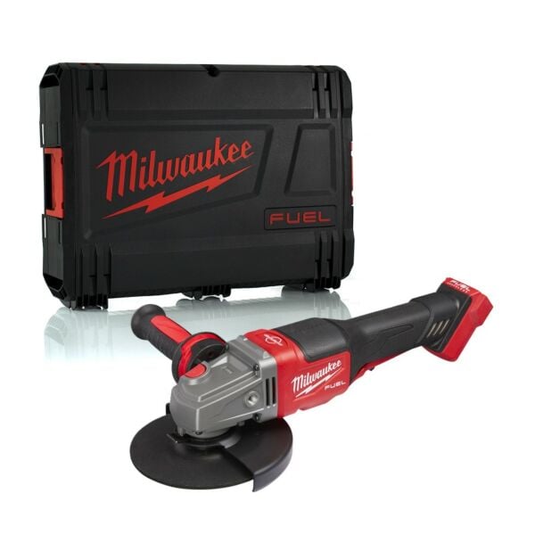 Buy Milwaukee M18FHSAG125XPDB-0 M18 18V Cordless Angle Grinder - 125mm Disc Support High Performance FUEL Brushless Motor With Case by Milwaukee for only £264.00