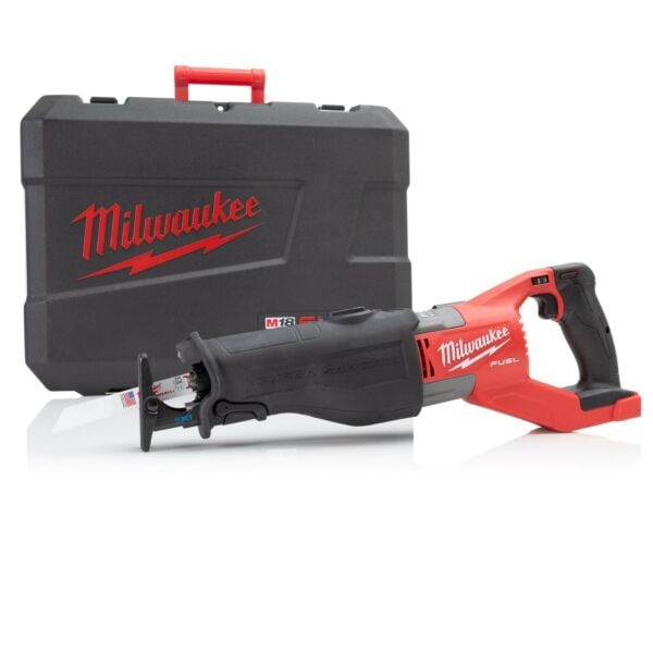 Buy Milwaukee M18FSX-0C M18 FUEL™ 18V Sawzall Reciprocating Saw (Body Only) with Case by Milwaukee for only £252.79