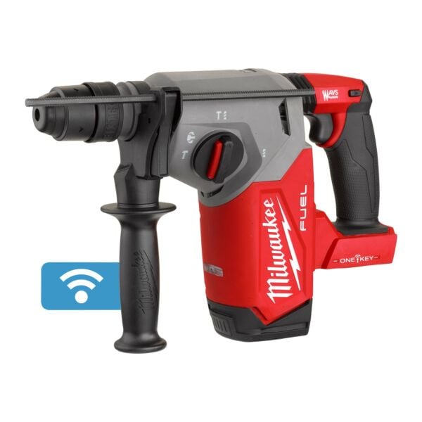 Buy Milwaukee M18ONEFHX-0X M18 FUEL™ ONE-KEY™ 18V SDS+ Hammer Drill (Body Only) with Case by Milwaukee for only £307.80