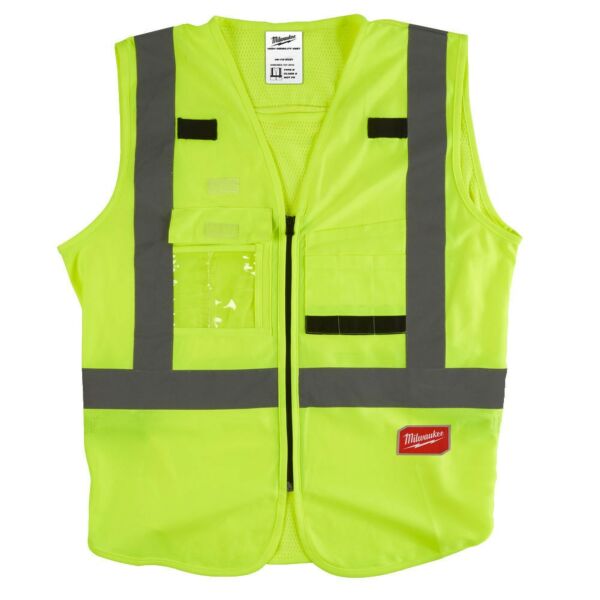 Buy Milwaukee Hi-Visibility Vest - Yellow by Milwaukee for only £15.61
