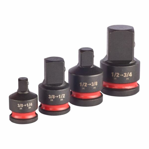 Buy Milwaukee 4932480360 Impact socket adaptor set-4pc by Milwaukee for only £13.34