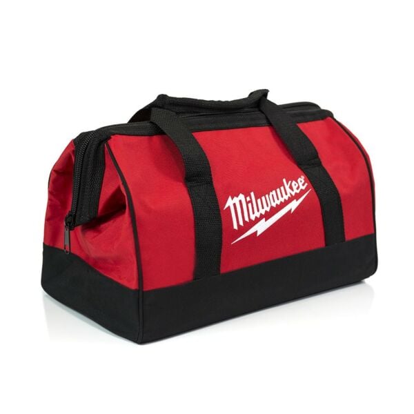 Buy Milwaukee Contractor's Heavy Duty Tool Bag (325mm - Small) - Water Resistant 600 Denier Material Durable Zipper by Milwaukee for only £16.73