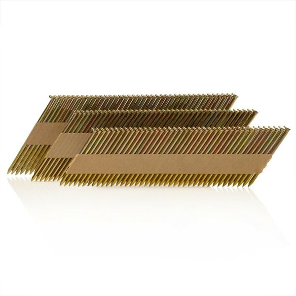 Buy SGS 90mm Long 34 Degrees Clipped Head Nails - Box Of 600 by SGS for only £17.98