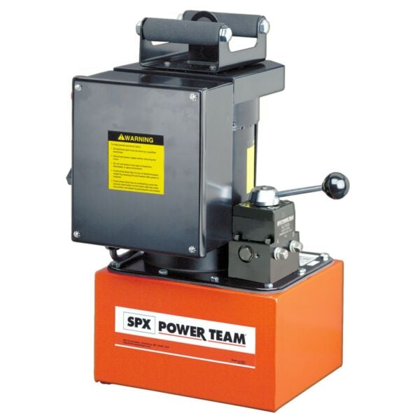 Buy Power Team PE214 Two-Speed Electric Hydraulic Pump - 0.48L/Min Double-Acting by SPX for only £3,829.74