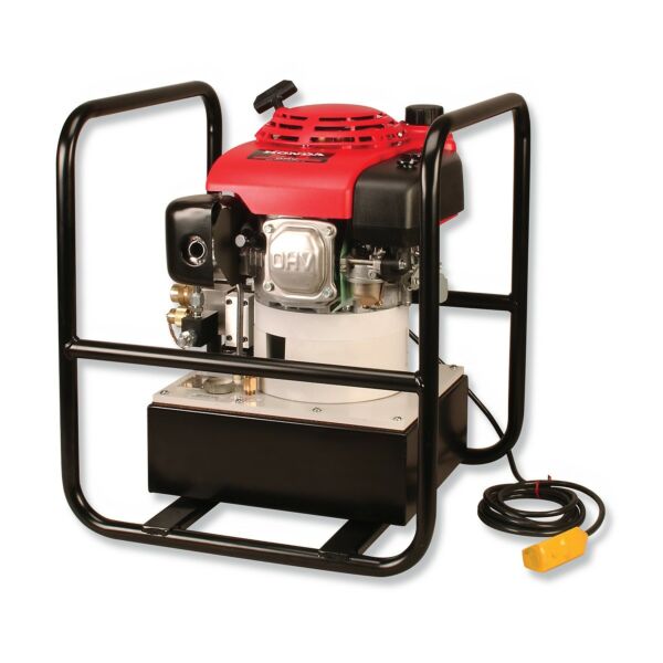 Buy Power Team PG1203-CP Two-Speed Petrol Hydraulic Crimping Pump - 2.1L/Min Single-Acting by SPX for only £4,233.58