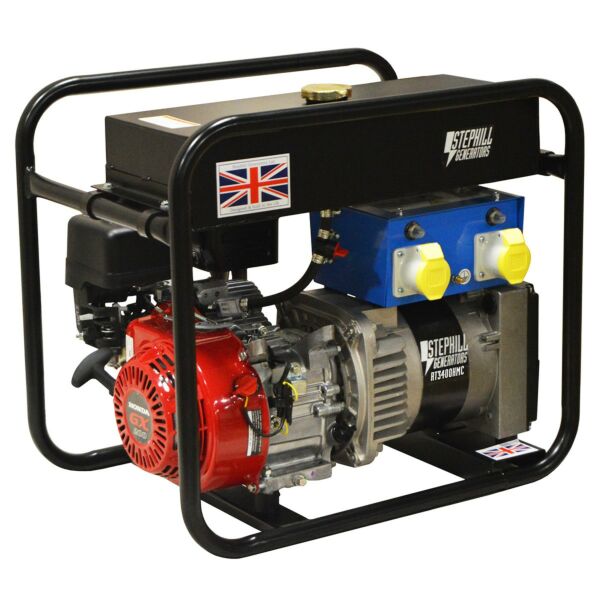 Buy Stephill RT3400HMC 3.4 kVA Honda GX200 Rail Approved Petrol Generator by Stephill for only £919.20