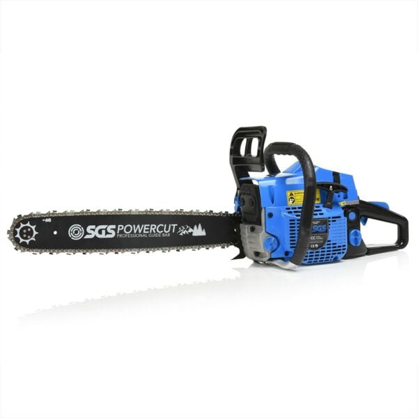Buy SGS 62cc 20 Petrol Chainsaw: 2x Saw Chains & Easy Start by SGS for only £83.99