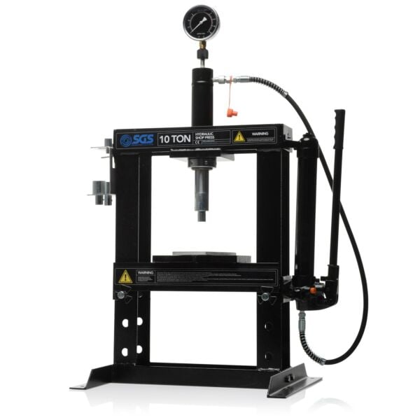Buy SGS 10 Tonne Bench Mounted Workshop Hydraulic Press by SGS for only £250.90