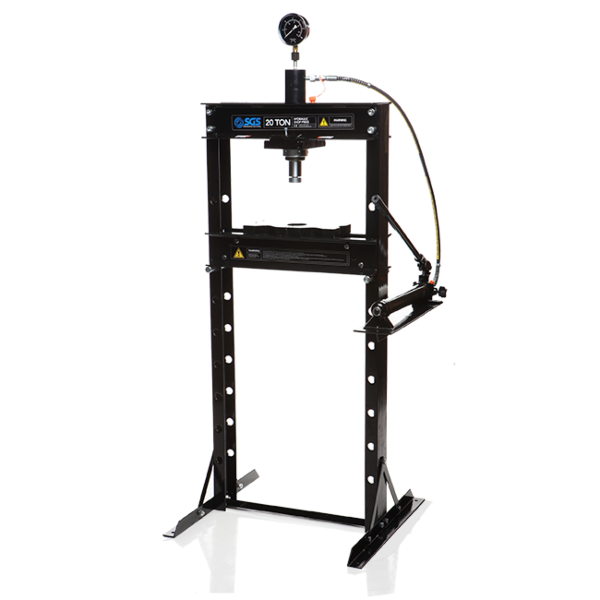 Buy SGS 20 Tonne Press With Hydraulic Hand Pump by SGS for only £275.39