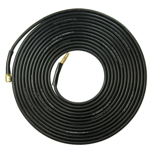 Buy SGS 6mm Rubber Air Compressor Hose With Quick Couplers - 15m by SGS for only £19.19