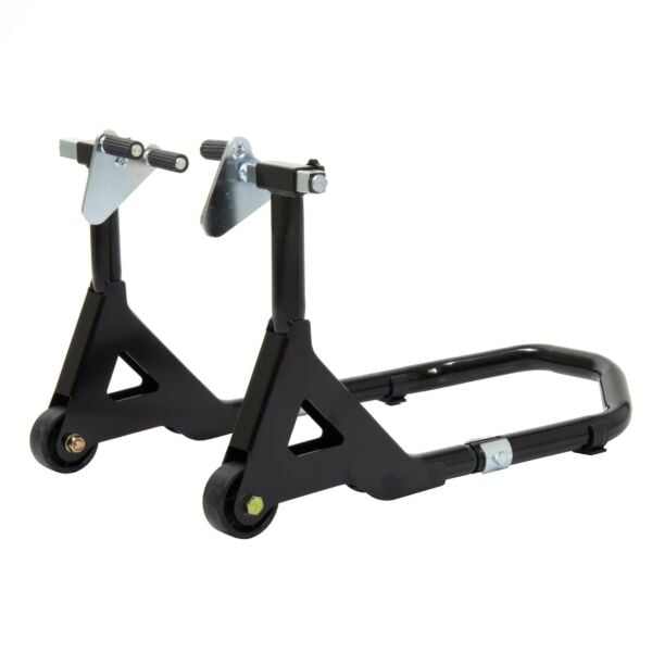 Buy SGS Motorcycle Front Wheel Paddock Stand - 200 Kg Load Capacity by SGS for only £22.39
