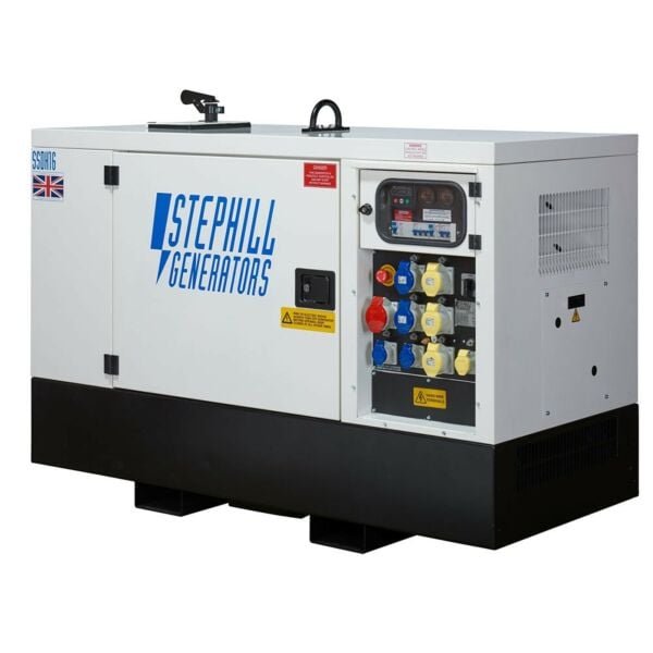 Buy Stephill SSDK16M 16.0 kVA Kubota Water Cooled Super Silent Diesel Generator - 1500 RPM by Stephill for only £12,527.99