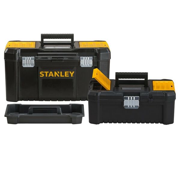 Buy Stanley STST1-75772 Essentials Tool Box Bonus Pack 32cm + 48cm by Stanley for only £22.79