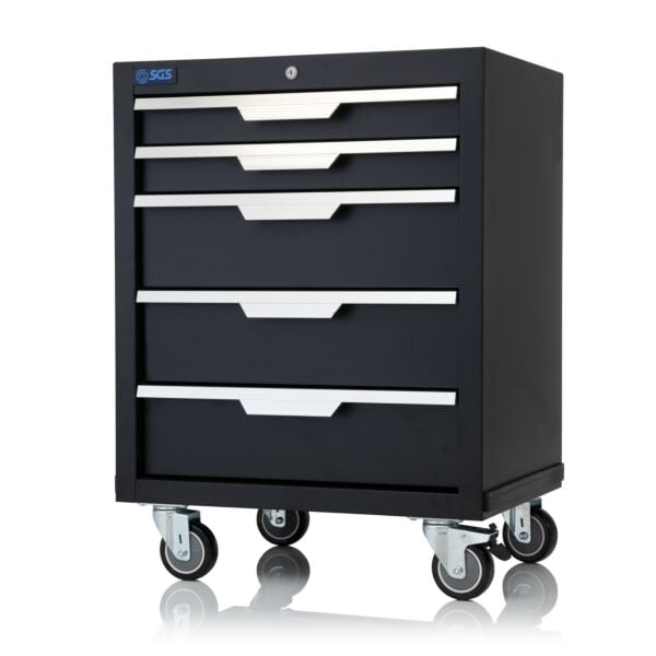 Buy SGS Garage System 5 Drawer Roller Cabinet by SGS for only £329.99