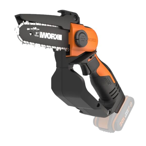 Buy Worx 20V 12cm Chain Saw Pruning Saw - Body Only by Worx for only £89.99