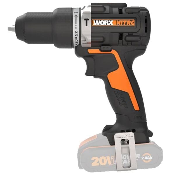 Buy Worx 20V Brushless Compact Impact Drill - Body Only by Worx for only £83.99