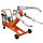 Power Team PH553CL-E220 55 Ton Universal Puller with Long Jaws - 159mm Cylinder Stroke
