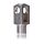 NitroLift Stainless Steel 6mm Hole Clevis Fork To Fit M6 Thread