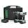 Kielder KWT-TPK-01 18V Cordless Combi Drill & Impact Driver Twin Pack with 2Ah Batteries  Charger and Case