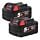 Milwaukee M18B5 18V M18 5Ah Batteries - Pack Of Two