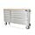 SGS 55in Stainless Steel 10 Drawer Work Bench Tool Box Chest Cabinet
