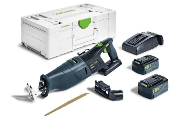 Buy Festool Cordless Reciprocationg Saw RSC18 5,0 by Festool for only £575.99