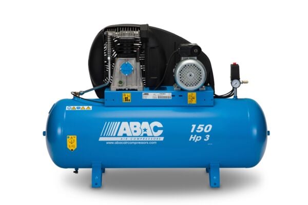 Buy ABAC PRO A39B 150 FT3 - 3HP 150 Litre Belt Drive Compressor by ABAC for only £714.00