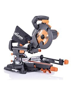Buy Evolution R210SMS+ 210mm Multi-Material Sliding Mitre Saw - 110V by Evolution for only £134.99