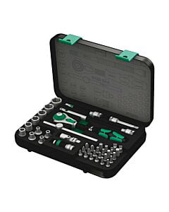 Buy Wera 05003535001 Zyklop SA4 Socket Set 1/4-inch Drive (41 Pieces) by Wera for only £213.58