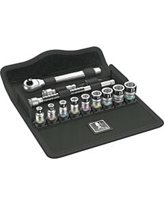 Buy Wera 05003756001 SA 12 Holding Function Socket Set with Zyklop Metal Switch 1/4 Drive 13pc by Wera for only £101.99