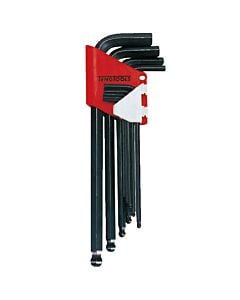 Buy Teng Tools Ball point Hex key set 9 pieces by Teng Tools for only £19.88