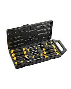 Buy Stanley 2-65-014 Cushion Grip Flared & Pozi Screwdriver Set 10 Piece by Stanley for only £27.73
