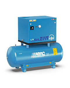 Buy ABAC LN1 A39B 100 M3 DOL Belt Drive Silent Air Compressor - 100L Air Receiver, Oil-Lubricated, Stationary, 13.9 CFM, 3 HP, 230V by ABAC for only £2,175.60