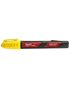 Buy Milwaukee 48223721 Inkzall Yellow Paint Marker Pen - Writes on Rough Hot and Dirty Surfaces by Milwaukee for only £2.48