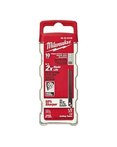 Buy Milwaukee 48229109 9mm Snap Off Knife Blades 10pk by Milwaukee for only £4.74