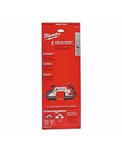 Buy Milwaukee Bandsaw Blade - 3pcs-1140mm x 10 tpi by Milwaukee for only £29.44