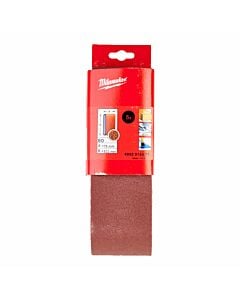Buy Milwaukee Sanding Belts For Belt Sanders 75 x 533 mm - 5pc-75 x 533 mm GR80 by Milwaukee for only £7.18