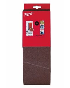 Buy Milwaukee Sanding Belts For Belt Sanders 100 x 620 mm - 5pc-100 x 620 mm GR60 by Milwaukee for only £14.10