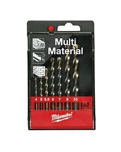 Buy Milwaukee 4932352836 Multi Material Drill Bit Set - 7pk by Milwaukee for only £25.32
