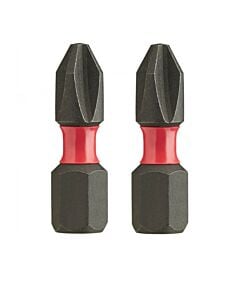 Buy Milwaukee 4932430852 Shockwave Impact Duty PH2 x 25mm Screwdriver Bits by Milwaukee for only £3.05