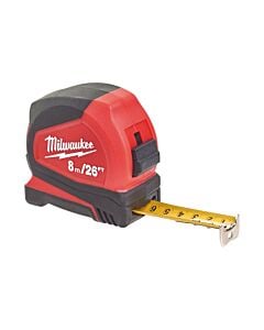 Buy Milwaukee 4932459596 Pro Compact 8m/26ft Tape Measure by Milwaukee for only £10.79