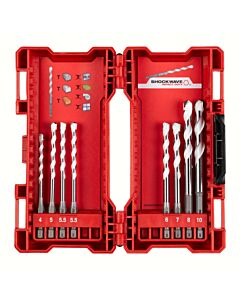 Buy Milwaukee 4932471113 8 Piece Multi Material Drill Bit Set by Milwaukee for only £23.17