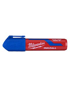 Buy Milwaukee 4932471561 INKZALL Blue XL Chisel Tip Marker by Milwaukee for only £4.28