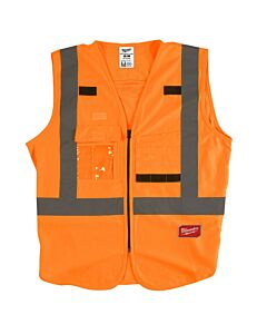 Buy Milwaukee Hi-Visibility Vest - Orange (S / M) by Milwaukee for only £15.34