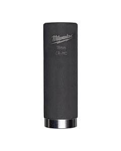 Buy Milwaukee 4932478030 SHOCKWAVE™ Impact Duty Deep Socket - 18mm, 3/8 by Milwaukee for only £4.03