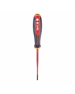 Buy Milwaukee Tri-Lobe VDE Screwdriver Slotted 0.6 x 3.5 x 100mm by Milwaukee for only £5.99
