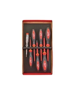 Buy Tri-Lobe VDE Screwdriver PZ Set -7pcs by Milwaukee for only £23.70